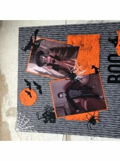 Cemoiquilaifee Kit Scrapbooking Page Pour Album Hallowen