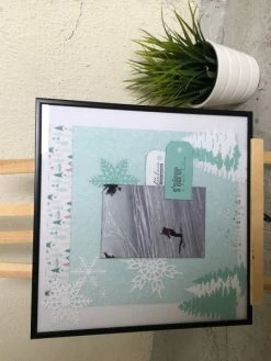 Cemoiquiaifee Kit Scrapbooking Page Ski Sports D'hiver