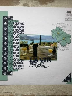 Cemoiquilaifee Kit Scrapbooking Page Vacances 30,5X30,5 Cm