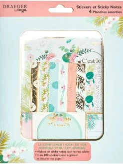 Draeger By Toga Kit Stickers - Bullet Journal - 4 Planches