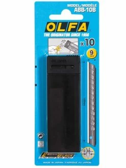 Olfa Lames ABB-10B De Rechange Pour Cutter - 9 Mm - 10 Pcs