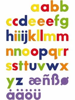 Creativ Company Lettres Magnétiques - 48 Pcs