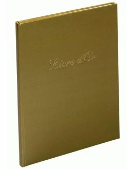 Exacompta Livre D'or Balacron Or