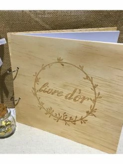 Artif Livre D'Or Mariage En Bois, 22 Cm, Album Photo En Contreplaqué, Anniversaire Baby Shower Communion N -V-Zug shop livre dor mariage en bois 22 cm album photo en contreplaque anniversaire baby shower communion n p 4