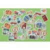 La Boutique D'Isacrea LOT DE 2 * 23 STICKERS : Souvenirs De Voyages