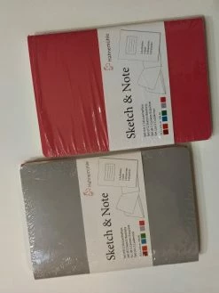 Laminedor Lot De 2 Carnets De Poche à Dessin, Esquisse Ou Messages,