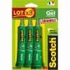 Lot De 3 Colles Transparentes Gel Universelles - Scotch