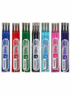 Lot De 3 Recharges FriXion Pointe Fine 0,5mm Vert Pilot -V-Zug shop lot de 3 recharges frixion pointe fine 05mm vert pilot p 3