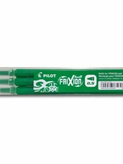 Lot De 3 Recharges Stylo Frixion - Vert - 0.5 - Pilot
