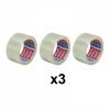 Lot De 3 Rubans Emballage Adhésif Transparent Tesa 66m X 50mm