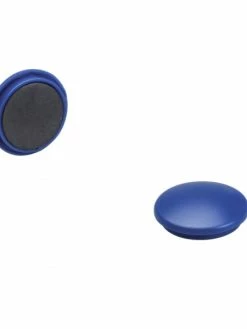 Carpentras Sign Lot De 4 Aimants Ronds Diamètre De 32 Mm - Bleu - Sign