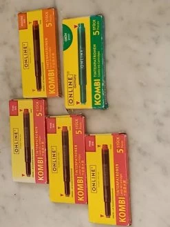 Laminedor Lot De 5 Boites De Cartouches Kombi ONLINE De Couleurs Différentes