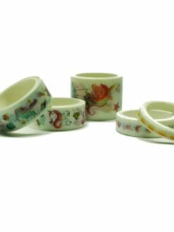 La Boutique D'Isacrea Lot De 5 Rubans Masking Tape, Licorne (02)