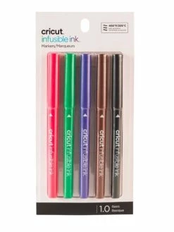 Lot De 5 Stylos à Pointes Moyennes Cricut 1 Mm