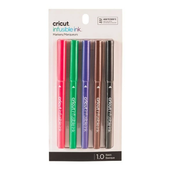 Lot De 5 Stylos à Pointes Moyennes Cricut 1 Mm 1 Lot De 5 Stylos à Pointes Moyennes Cricut 1 Mm
