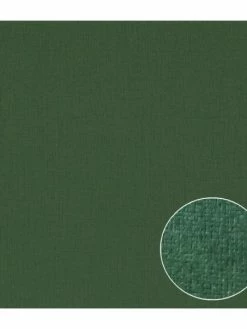 Artif Lot De 8 Feuilles De Papier Scrapbooking Structuré Effet Lin, Vert Foncé, Dim. 30,5 X 30,5 Cm, 240g/