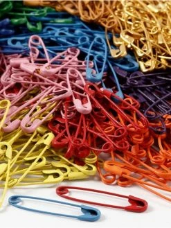 Creativ Company Lot D'épingles à Nourrice 34 Mm - 10 Couleurs - 1000 Pcs