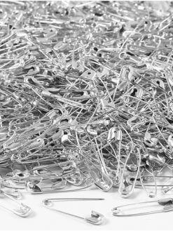 Creativ Company Lot D'épingles à Nourrice Argentées - 22 Mm - 500 Pcs