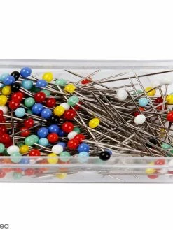 Creativ Company Lot Epingles à Tête - Multicolore - 200 Pcs