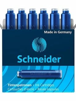 Schneider® Lot Stylo Roller Rechargeable Ray + Boîte De 6 Cartouches Bleu - Schneider -V-Zug shop lot stylo roller rechargeable ray boite de 6 cartouches bleu schneider p 3