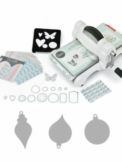 Machine De Découpe Big Shot Sizzix - 3 Boules De Noël