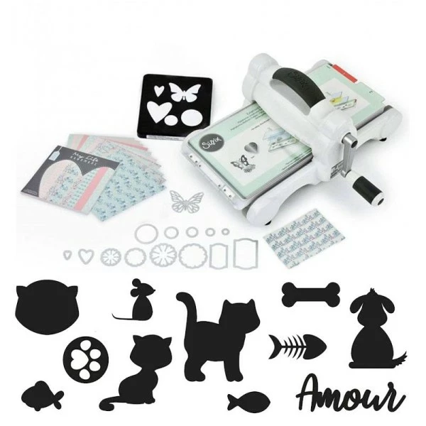 Machine De Découpe Big Shot Sizzix - Edition Animaux De Compagnie 1 Machine De Découpe Big Shot Sizzix - Edition Animaux De Compagnie