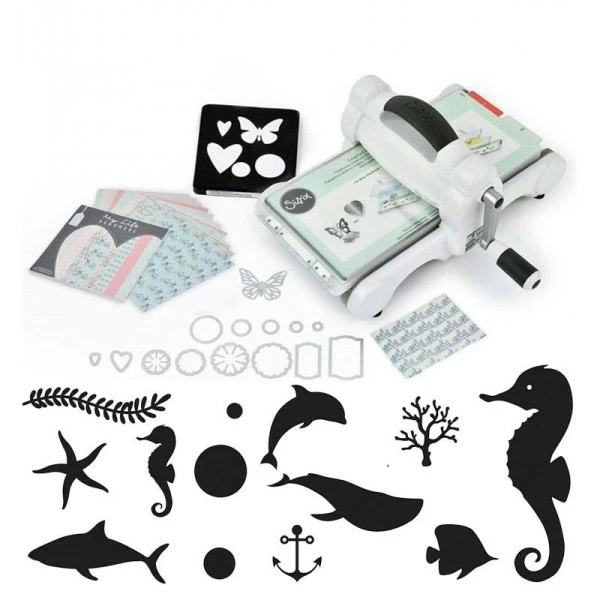 Machine De Découpe Big Shot Sizzix - Edition Sous-marine 1 Machine De Découpe Big Shot Sizzix - Edition Sous-marine