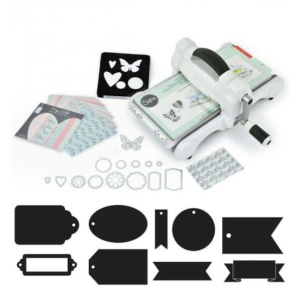 Machine De Découpe Big Shot Sizzix - Etiquettes 1 Machine De Découpe Big Shot Sizzix - Etiquettes