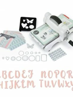 Machine De Découpe Big Shot Sizzix + Matrice Alphabet Majuscule