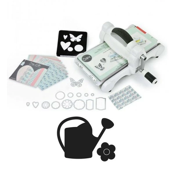 Machine De Découpe Big Shot Sizzix + Matrice Arrosoir 1 Machine De Découpe Big Shot Sizzix + Matrice Arrosoir