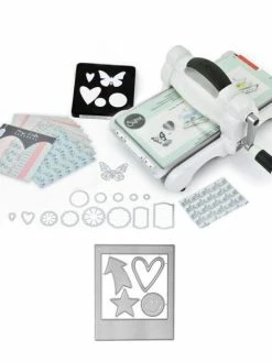 Machine De Découpe Big Shot Sizzix + Matrice Cadre Photo Polaroïd