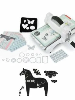 Machine De Découpe Big Shot Sizzix + Matrice Cheval