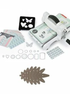 Machine De Découpe Big Shot Sizzix + Matrice Feuille Palme