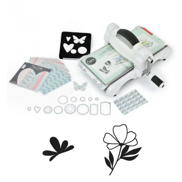 Machine De Découpe Big Shot Sizzix + Matrice Fleur 1 Machine De Découpe Big Shot Sizzix + Matrice Fleur