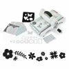 Machine De Découpe Big Shot Sizzix + Matrices Motifs De Fleurs