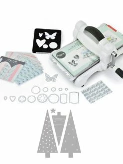Machine De Découpe Big Shot Sizzix - Sapins De Noël