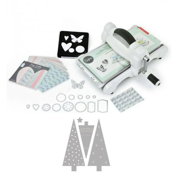 Machine De Découpe Big Shot Sizzix - Sapins De Noël 1 Machine De Découpe Big Shot Sizzix - Sapins De Noël