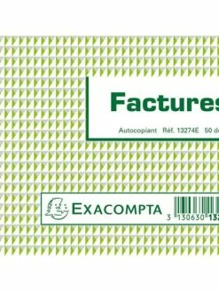 Exacompta Manifold Facture 10.5x13.5 - Dupli