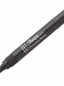 Sharpie Marqueur Permanent M15, Pointe Ogive, Noir