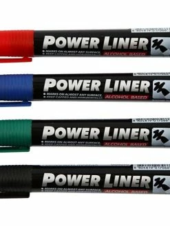 Creativ Company Marqueurs Permanent - Couleurs Assorties - 1,5 à 3 Mm - 4 Pcs