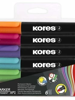Kores Marqueurs Permanents "K Marker" - Ogive - Par 6