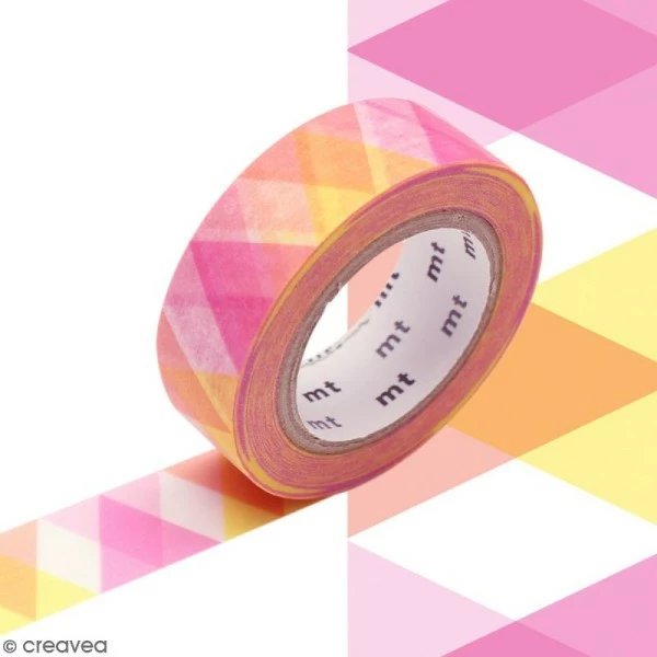 MT Masking Tape Masking Tape Arlequin Rose - 1,5 Cm X 7 M 1 MT Masking Tape Masking Tape Arlequin Rose - 1,5 Cm X 7 M