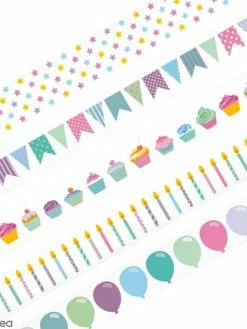 Masking Tape Artemio - Anniversaire - 1,5 Cm X 5 M - 5 Pcs 3 Masking Tape Artemio - Anniversaire - 1,5 Cm X 5 M - 5 Pcs -V-Zug shop masking tape artemio anniversaire 15 cm x 5 m 5 pcs p 2