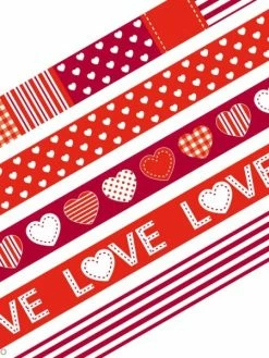 Masking Tape Artemio - Love Rouge - 1,5 Cm X 5 M - 5 Pcs -V-Zug shop masking tape artemio love rouge 15 cm x 5 m 5 pcs p 2
