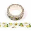 THE LOVELY FACTORY Masking Tape Avocat 15mm X 10m