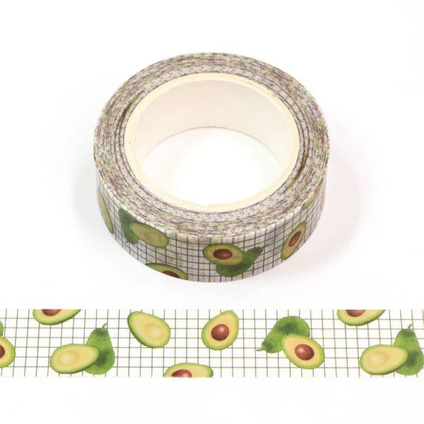 THE LOVELY FACTORY Masking Tape Avocat 15mm X 10m 1 THE LOVELY FACTORY Masking Tape Avocat 15mm X 10m