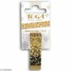 Draeger By Toga Masking Tape - Baies Blanches Papier Doré - 10 M - 1 Pce