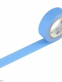MT Masking Tape Masking Tape Basic Uni - Bleu Barbeau - 15 Mm X 7 M