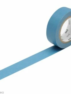 MT Masking Tape Masking Tape Basic Uni - Bleu Roi - 15 Mm X 10 M