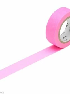 MT Masking Tape Masking Tape Basic Uni - Rose Fluo - 15 Mm X 7 M